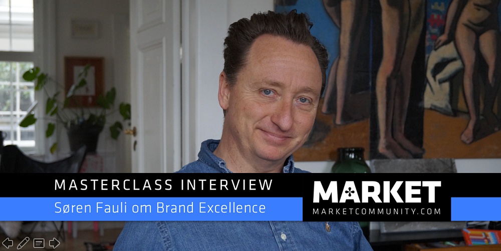 Masterclass Interview om Brand Excellence med filminstruktør Søren Fauli