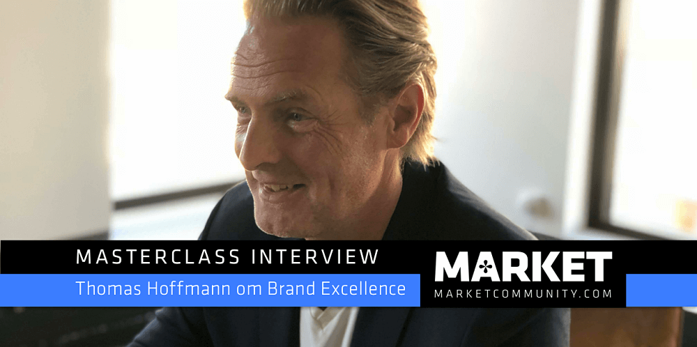 Masterclass Interview om Brand Excellence: Thomas Hoffmann kreativ direktør og partner, &Co